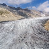 Le Musée historique de Lausanne propose dès jeudi une exposition consacrée à une espèce en voie de disparition, les glaciers (archives). KEYSTONE/PETER SCHNEIDER